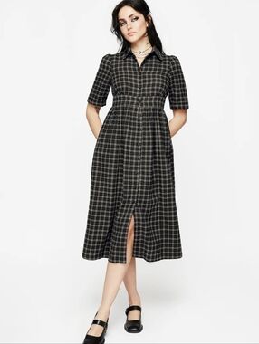 NWT Disturbia Terra Mini Smock Shirt Dress